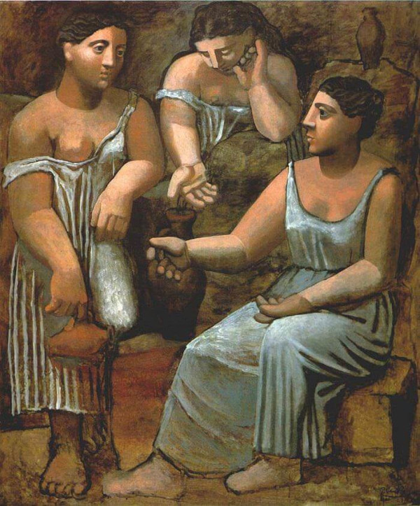 Pablo Picasso - Three Women at the Spring (1921)