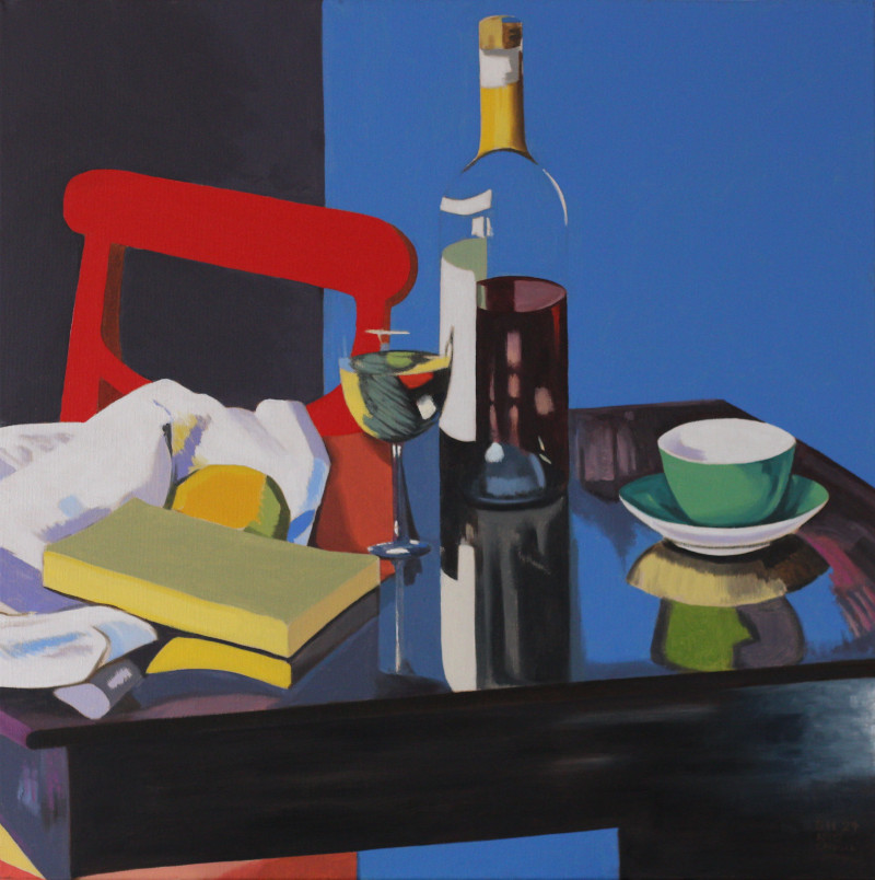 Still LIfe and Rosechatel (The Red Chair)