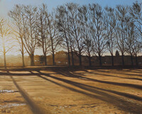 Winter Sunrise in the Park (Study)