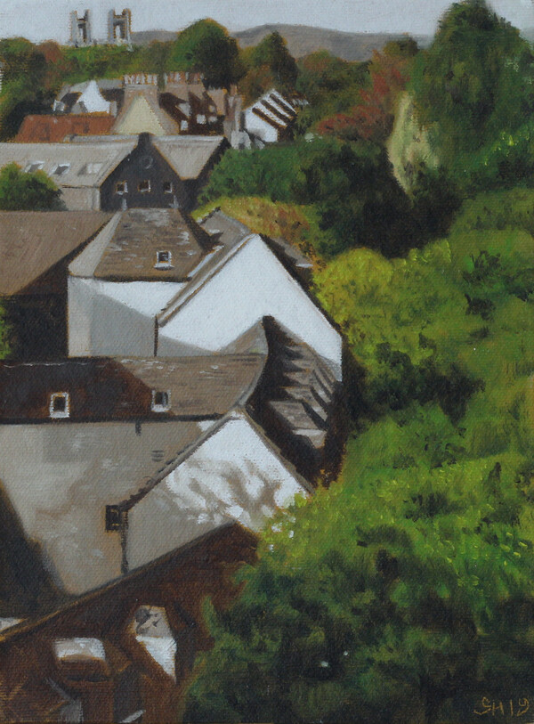 Roofs from Dean Bridge