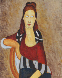 Jeanne Hébuterne Seated (Modigliani)