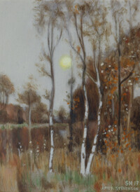 Moonrise (Study after Stevenson)