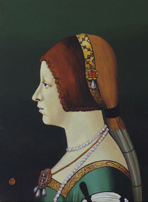 Bianca Maria Sforza (after de Predis)