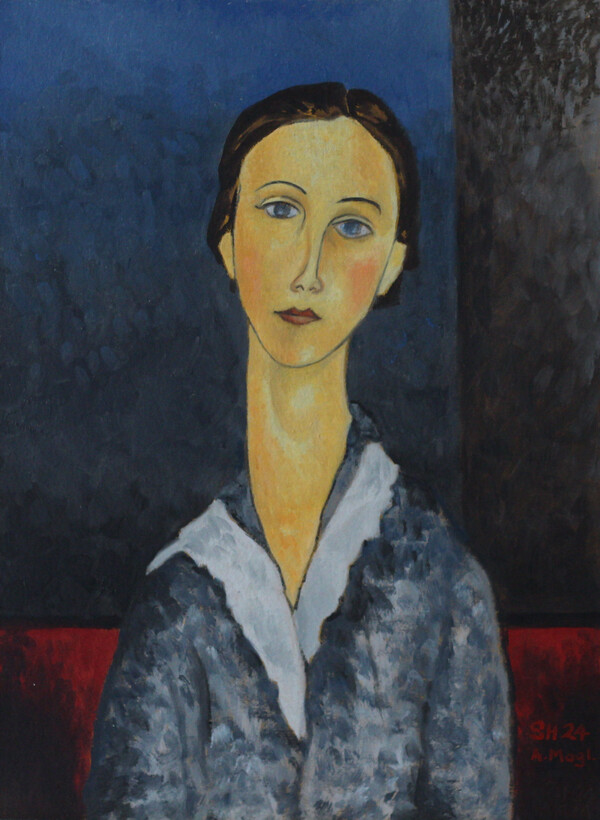 Girl in a Sailors Blouse (Modigliani)