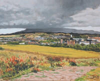 A Storm Passes over Corstorphine Hill (Study)