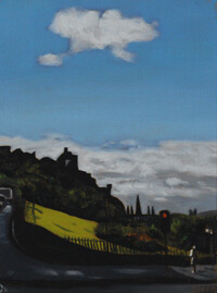 Late Autumn Blue Sky (Study)